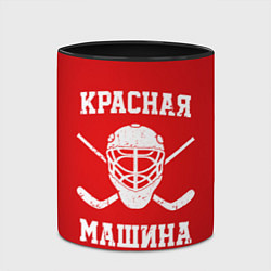 Кружка 3D Красная машина, цвет: 3D-белый + черный — фото 2
