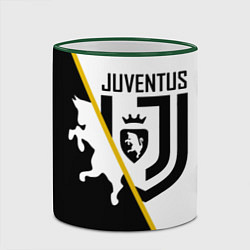 Кружка 3D FC Juventus: Football Point, цвет: 3D-зеленый кант — фото 2