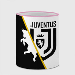Кружка 3D FC Juventus: Football Point, цвет: 3D-розовый кант — фото 2