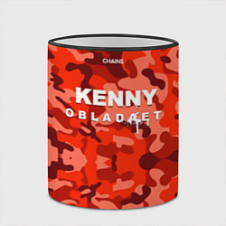 Кружка 3D Kenny: Obladaet Camo, цвет: 3D-черный кант — фото 2