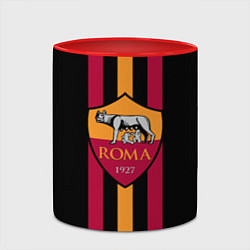 Кружка 3D FC Roma 1927, цвет: 3D-белый + красный — фото 2