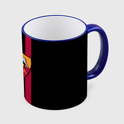 Кружка 3D FC Roma 1927, цвет: 3D-синий кант