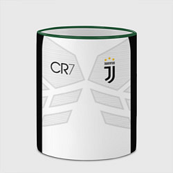 Кружка 3D FC Juventus: CR7 18-19, цвет: 3D-зеленый кант — фото 2