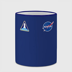 Кружка 3D NASA: Special Form, цвет: 3D-синий кант — фото 2