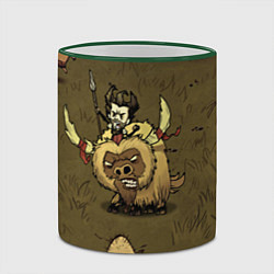 Кружка 3D Wild Wilson, цвет: 3D-зеленый кант — фото 2
