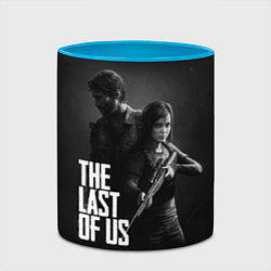 Кружка 3D The Last of Us: Black Style, цвет: 3D-белый + небесно-голубой — фото 2