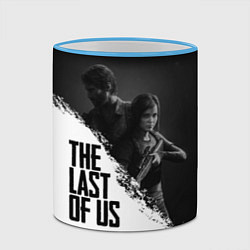 Кружка 3D The Last of Us: White & Black, цвет: 3D-небесно-голубой кант — фото 2