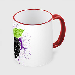 Кружка 3D Я же Вика, цвет: 3D-красный кант