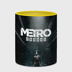 Кружка 3D Metro Exodus, цвет: 3D-белый + желтый — фото 2