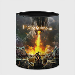 Кружка 3D TES: Dragon Flame, цвет: 3D-белый + черный — фото 2