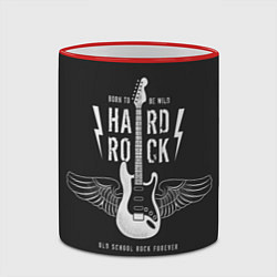Кружка 3D Hard Rock: Born to be wild, цвет: 3D-красный кант — фото 2