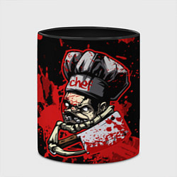 Кружка 3D Pudge Chef, цвет: 3D-белый + черный — фото 2