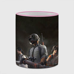 Кружка 3D PUBG Soldier, цвет: 3D-розовый кант — фото 2