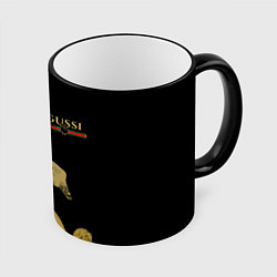Кружка 3D GUSSI: Gold Edition, цвет: 3D-черный кант