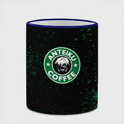 Кружка 3D Anteiku coffee sturbucks, цвет: 3D-синий кант — фото 2
