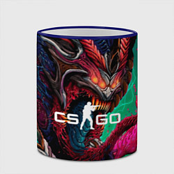 Кружка 3D CS GO hyper beast skin, цвет: 3D-синий кант — фото 2