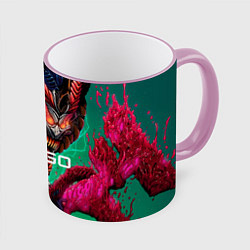 Кружка 3D CS GO hyper beast skin, цвет: 3D-розовый кант