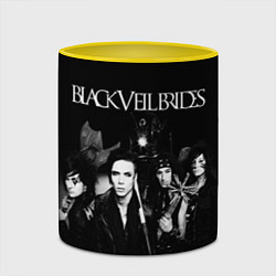 Кружка 3D Black Veil Brides, цвет: 3D-белый + желтый — фото 2