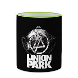 Кружка 3D Linkin Park, цвет: 3D-светло-зеленый кант — фото 2