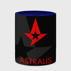 Кружка 3D Astralis: Black Style, цвет: 3D-белый + синий — фото 2