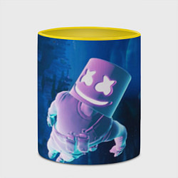 Кружка 3D Marshmello Effect, цвет: 3D-белый + желтый — фото 2