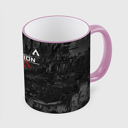 Кружка 3D You Are The Champion, цвет: 3D-розовый кант