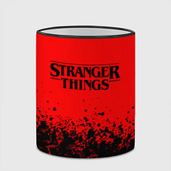 Кружка 3D STRANGER THINGS, цвет: 3D-черный кант — фото 2
