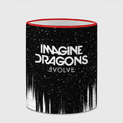 Кружка 3D IMAGINE DRAGONS, цвет: 3D-красный кант — фото 2