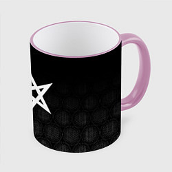 Кружка 3D BRING ME THE HORIZON, цвет: 3D-розовый кант