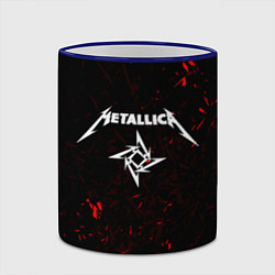 Кружка 3D METALLICA, цвет: 3D-синий кант — фото 2