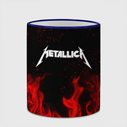 Кружка 3D METALLICA НА СПИНЕ, цвет: 3D-синий кант — фото 2