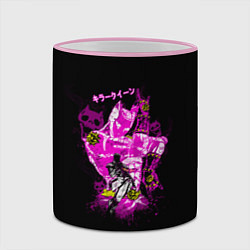 Кружка 3D Киллер Квин ЖоЖо, цвет: 3D-розовый кант — фото 2