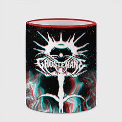 Кружка 3D GHOSTEMANE GLITCH, цвет: 3D-красный кант — фото 2