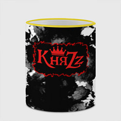 Кружка 3D Князь Анархия спина, цвет: 3D-желтый кант — фото 2