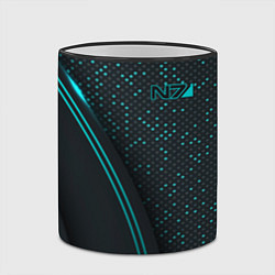Кружка 3D Mass Effect N7, цвет: 3D-черный кант — фото 2