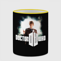 Кружка 3D Doctor Who, цвет: 3D-желтый кант — фото 2