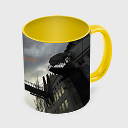 Кружка 3D HALF LIFE, цвет: 3D-белый + желтый