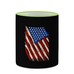 Кружка 3D Флаг, цвет: 3D-светло-зеленый кант — фото 2