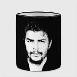 Кружка 3D Че Гевара, цвет: 3D-черный кант — фото 2