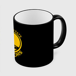 Кружка 3D GOLDEN STATE WARRIORS, цвет: 3D-черный кант