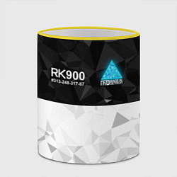 Кружка 3D RK900 CONNOR, цвет: 3D-желтый кант — фото 2