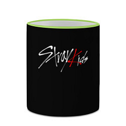 Кружка 3D STRAY KIDS, цвет: 3D-светло-зеленый кант — фото 2