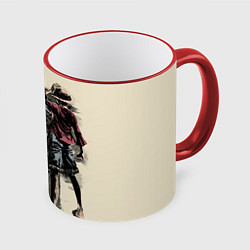 Кружка 3D One Piece, цвет: 3D-красный кант