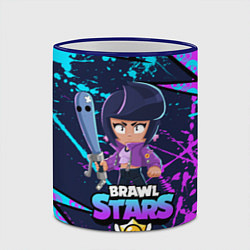 Кружка 3D BRAWL STARS BIBI, цвет: 3D-синий кант — фото 2