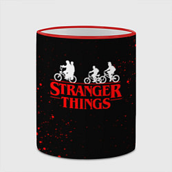 Кружка 3D STRANGER THINGS, цвет: 3D-красный кант — фото 2