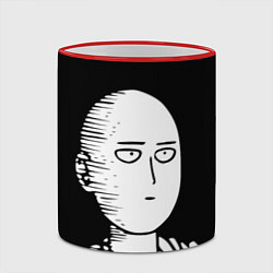 Кружка 3D ONE-PUNCH MAN, цвет: 3D-красный кант — фото 2