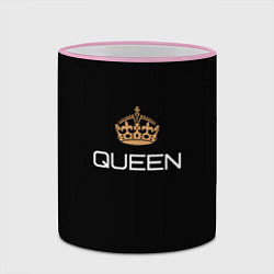 Кружка 3D Королева, цвет: 3D-розовый кант — фото 2