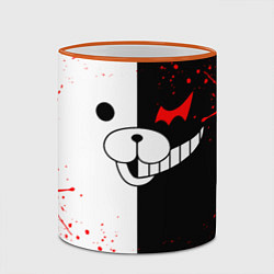 Кружка 3D MONOKUMA, цвет: 3D-оранжевый кант — фото 2