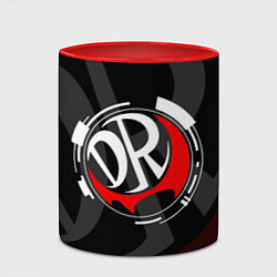 Кружка 3D MONOKUMA DANGANRONPA, цвет: 3D-белый + красный — фото 2
