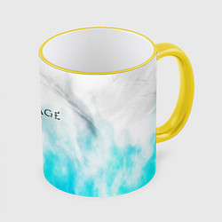 Кружка 3D LINEAGE 2, цвет: 3D-желтый кант